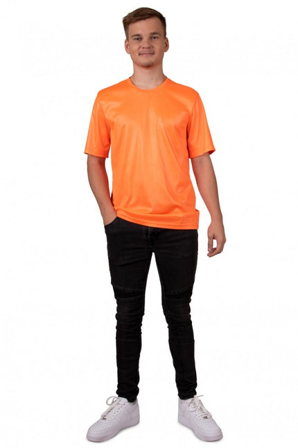 Maglietta arancione neon