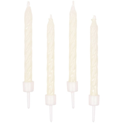 Candele fosforescenti 6 cm 10 pezzi