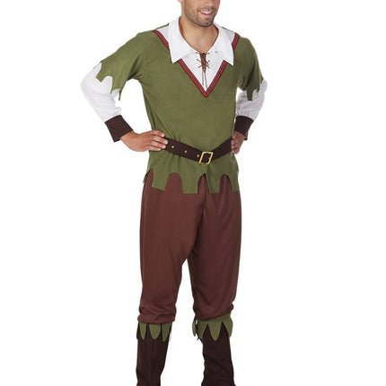 Costume da Robin Hood verde