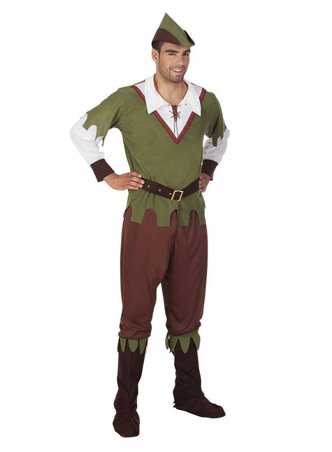 Costume da Robin Hood verde