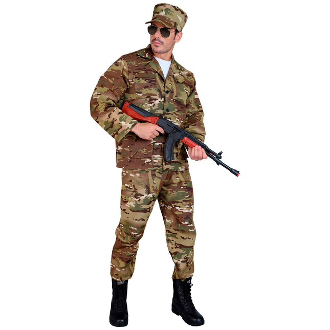 Costume da uomo dell'esercito 3 pezzi