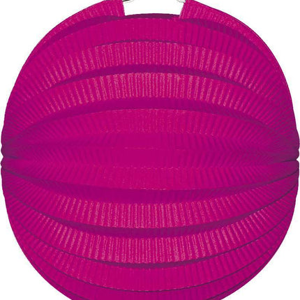 Lampadina a lanterna fucsia 23 cm