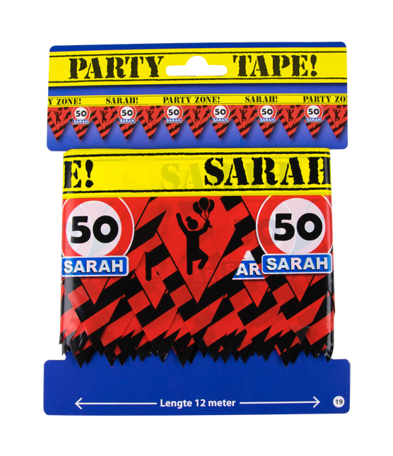 Sarah Barrier Ribbon 50 years Traffic sign 12m