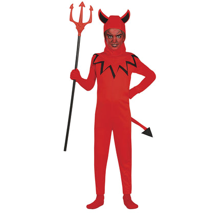 Costume di Halloween da diavolo per bambino