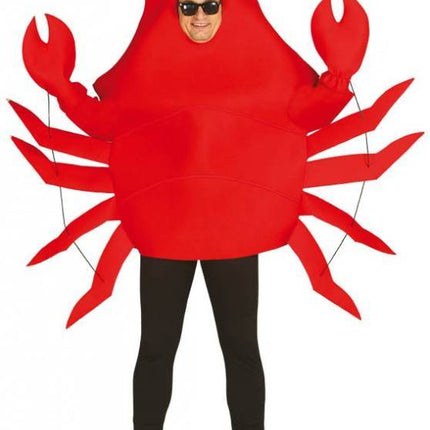 Costume da granchio rosso uomo