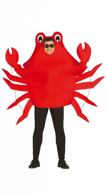 Costume da granchio rosso uomo