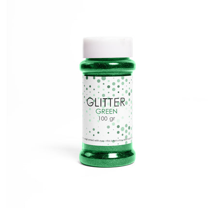 Glitter verde 100gr