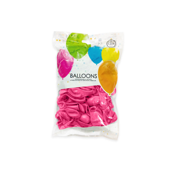 Palloncini fucsia 13cm 100pz