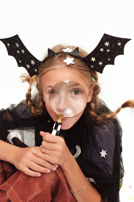 Cerchietto per capelli Halloween Bat 23 cm