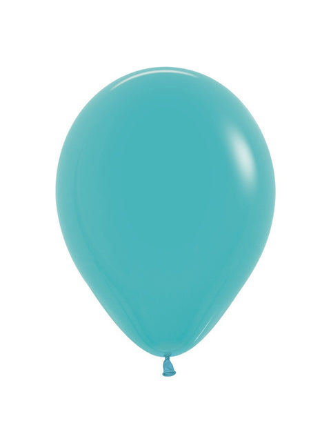 Palloncini blu caraibico 23cm 50pz