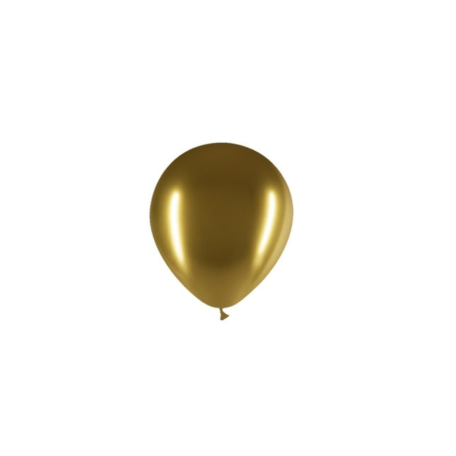 Palloncini Oro Cromo 13cm 100pz