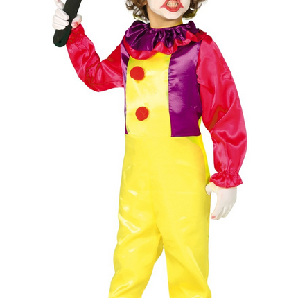 Costume da clown di Halloween per bambino