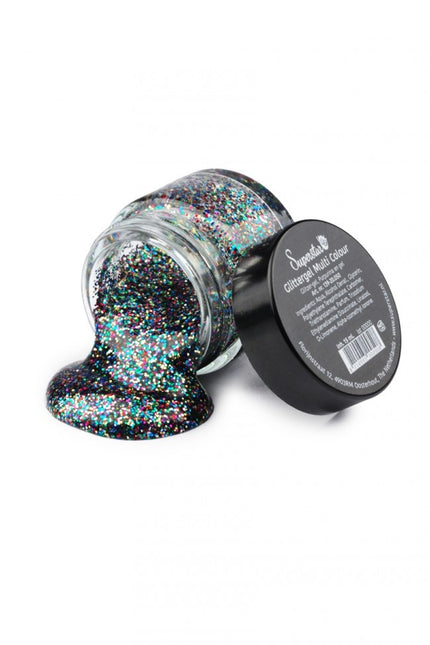 Gel glitterato colorato