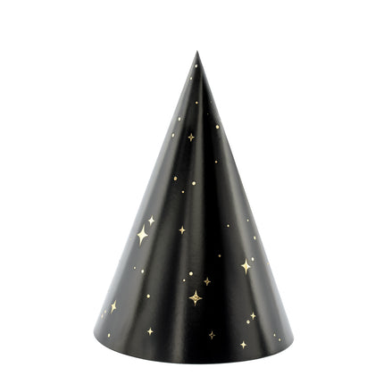 Cappelli per feste di Buon Anno 16 cm 6 pezzi