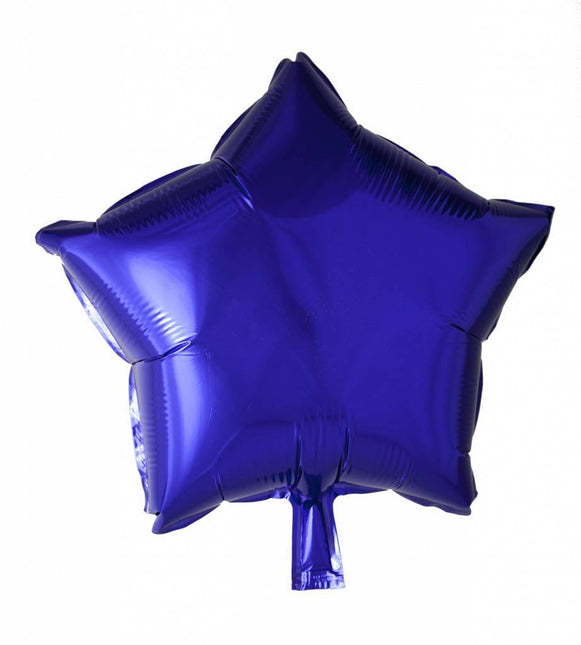 Palloncino ad elio Stella Viola 46cm Vuoto