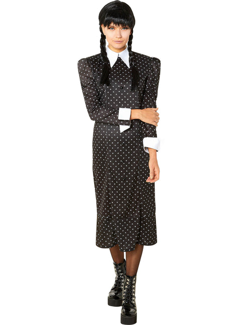 Vestito di Halloween Mercoledì Addams Ladies