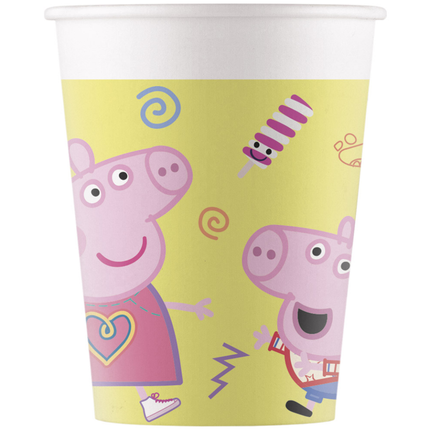 Tazze Peppa Pig 200ml 8pz