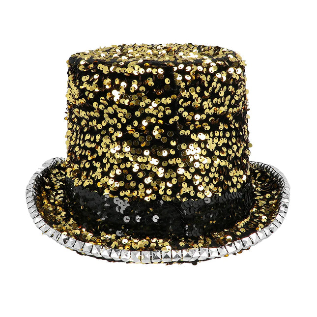 Paillettes per cappelli in oro e argento