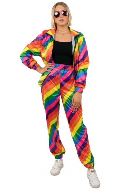 Tuta da ginnastica Rainbow Donna