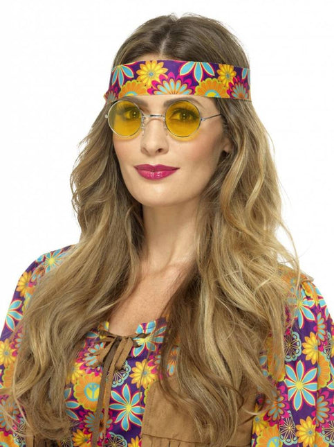 Occhiali Hippie Gialli