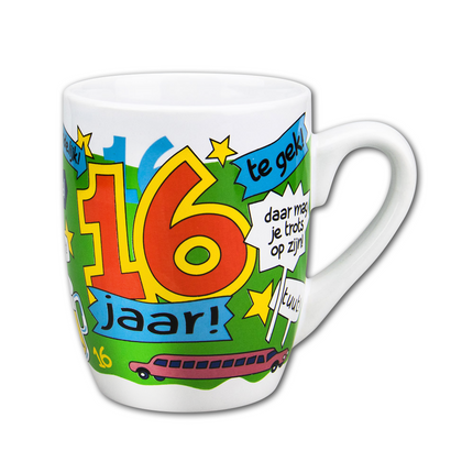 Tazza 16 anni 12 cm