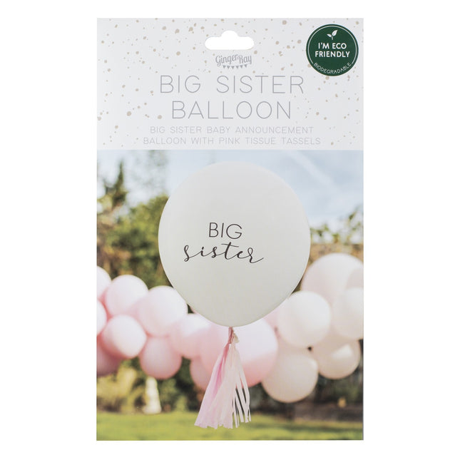 Palloncino Big Sister 45 cm