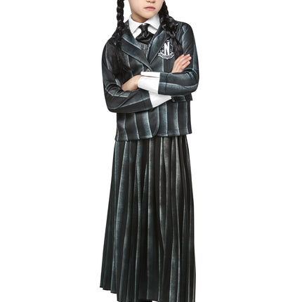 Costume di Halloween Mercoledì Addams Bambino