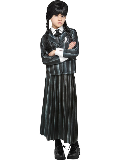 Costume di Halloween Mercoledì Addams Bambino