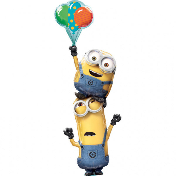 Palloncino ad elio Minions XL 1,54 m vuoto