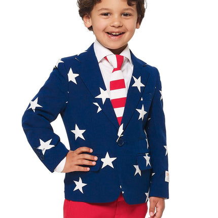 Tuta USA a stelle e strisce Ragazzo OppoSuits