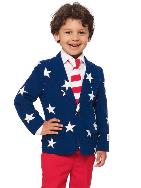 Tuta USA a stelle e strisce Ragazzo OppoSuits