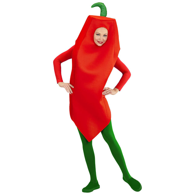 Peperoncino Rosso Verde Costume