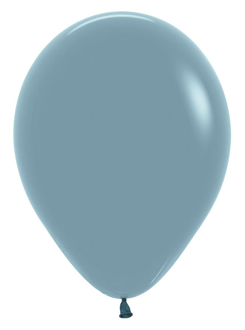 Palloncini Pastello Blu Crepuscolo 30cm 50pz