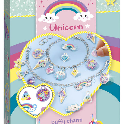 Set per creare braccialetti unicorno