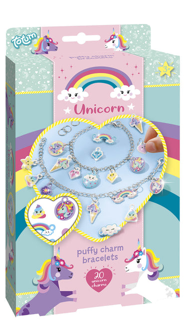 Set per creare braccialetti unicorno