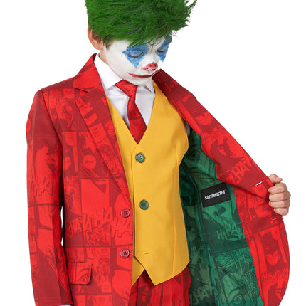 Vestito Joker Bambino Scarlatto