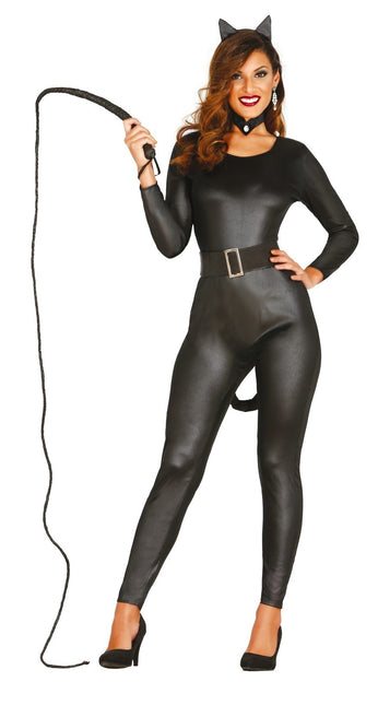 Costume da gatto da donna nero