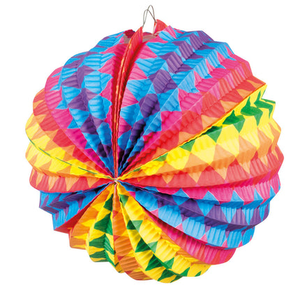 Palloncini Lanterne Arcobaleno 22cm 12pz