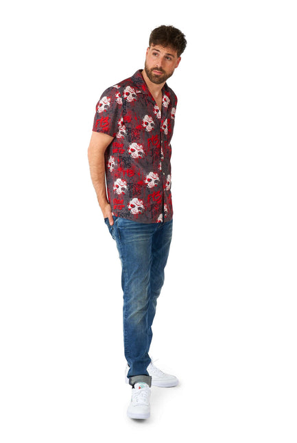 Venerdì 13 - Camicia a maniche corte da uomo OppoSuits