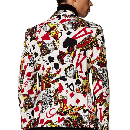 Carte da gioco del casinò Blazer da uomo OppoSuits