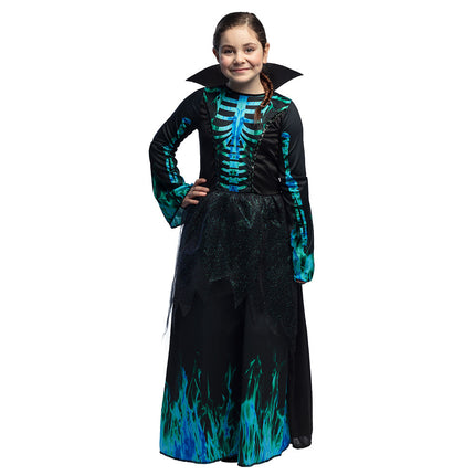 Costume Halloween Scheletro Azura Bambino