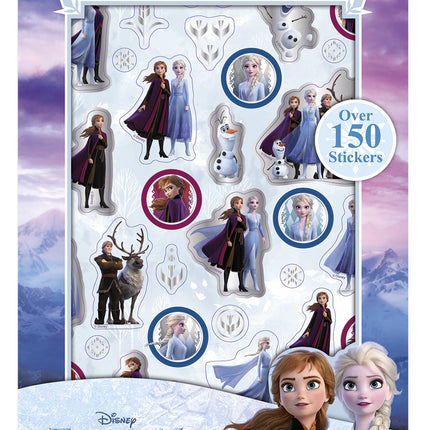 Libro di adesivi Frozen