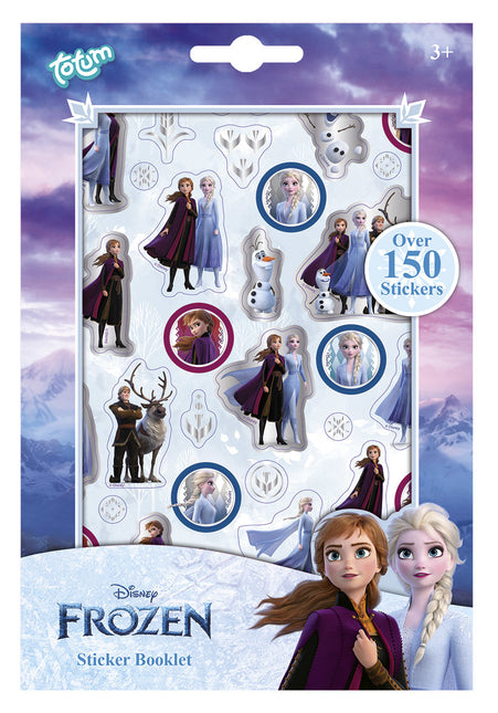 Libro di adesivi Frozen