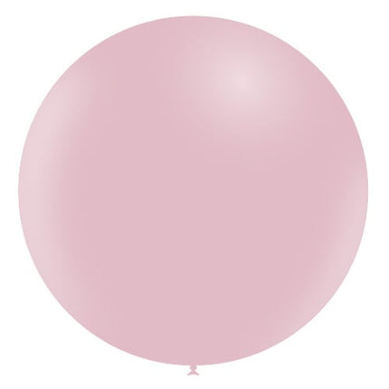 Pallone gigante rosa chiaro Pastello XL 91 cm