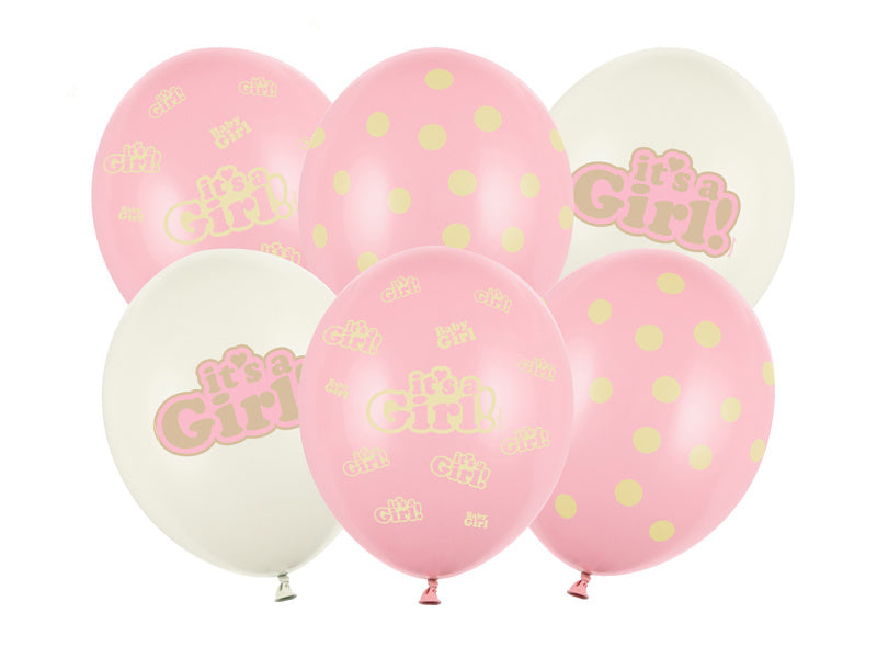 Palloncini It's A Girl 30cm 6 pezzi