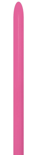 Palloncini da modellare fucsia 2,5 cm 152 cm 50 pezzi