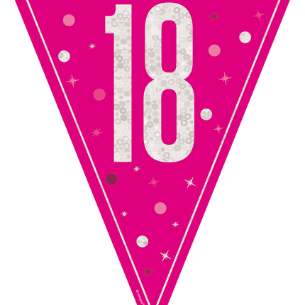 18 anni Ghirlanda Rosa 2,5 m