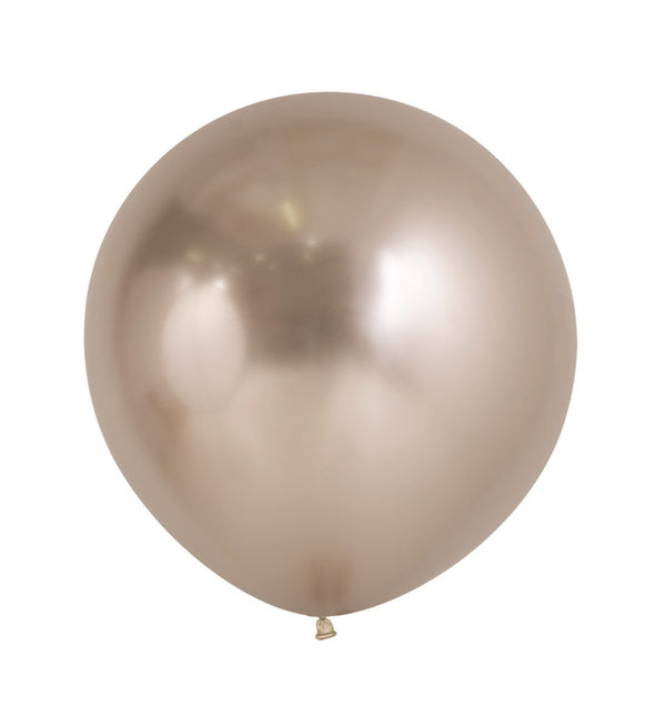 Palloncini Reflex Champagne 61cm 3pz