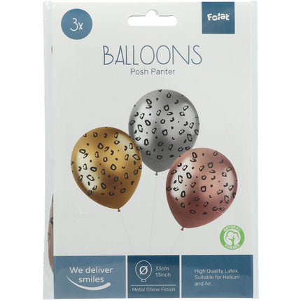 Palloncini Pantera 33cm 3pz