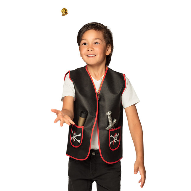 Gilet Pirata Ragazzo 4/6 anni